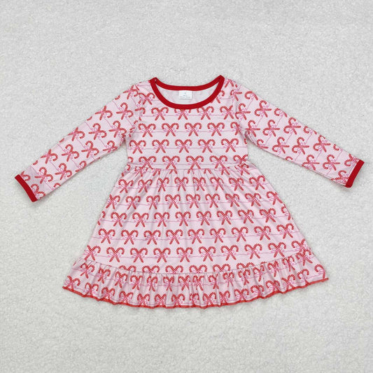 red candy cane twirl dress