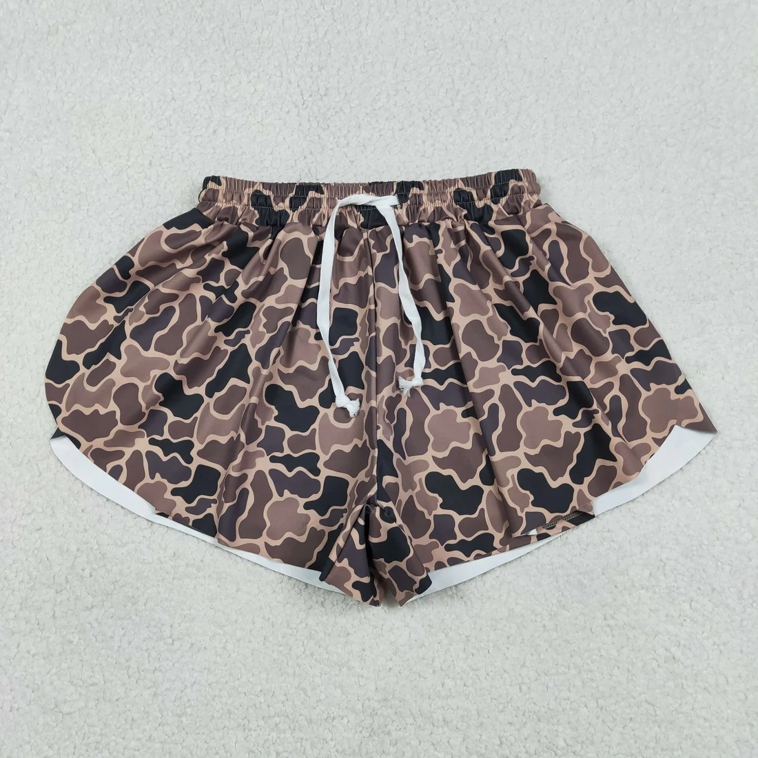 camo yoga mama and me shorts