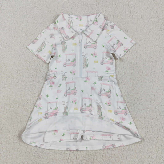 short sleeve golf  athletic dress