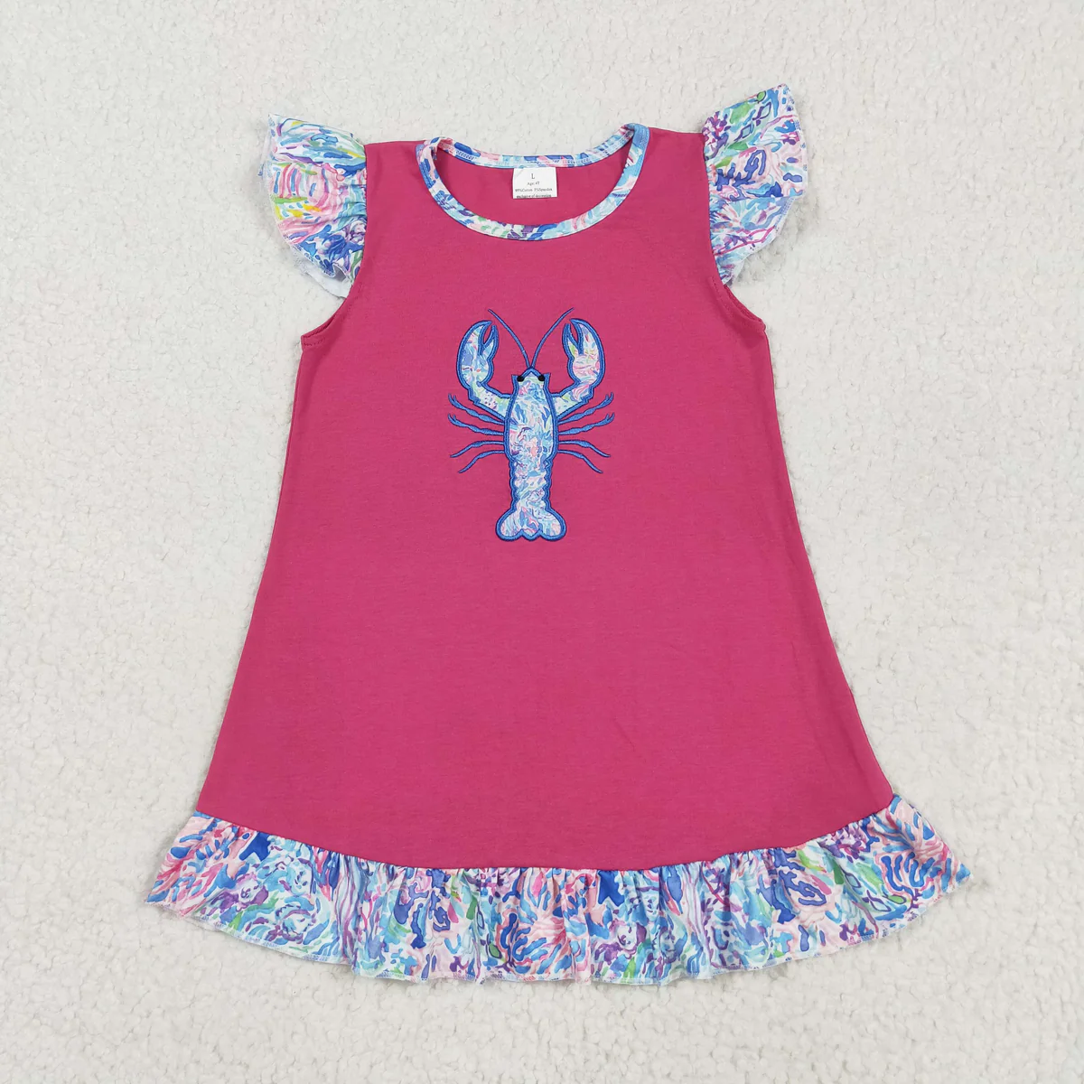 Crawfish Girls Boys Sibling Clothes