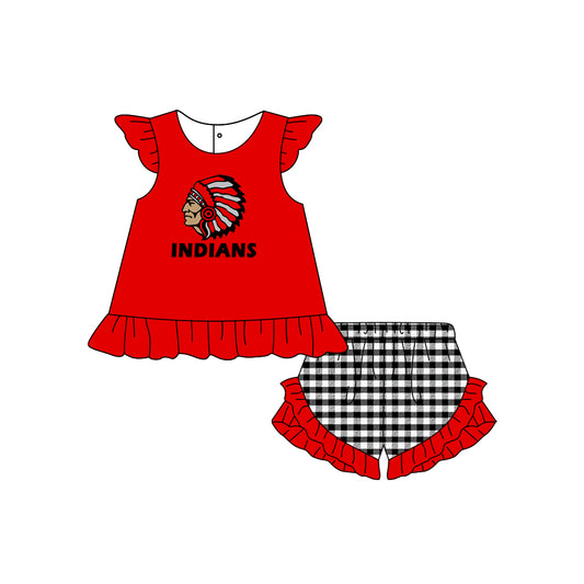 Custom order girls team shorts outfit
