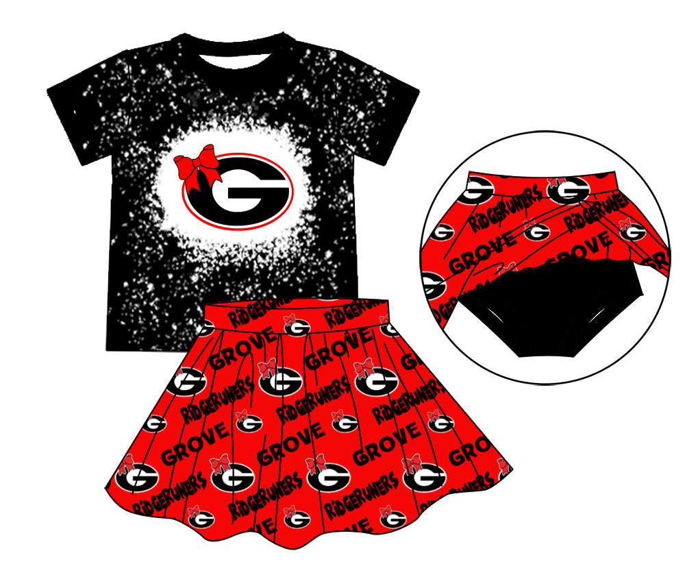 custom order sports team skirt bloomer set grove