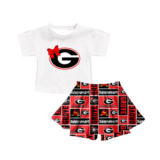 custom order sports team skort set grove