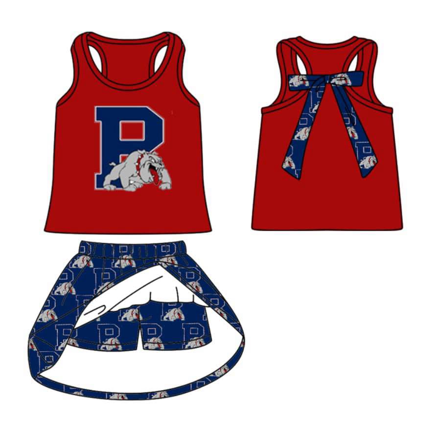 CLOSE 2025 19th July team tank skort outfit