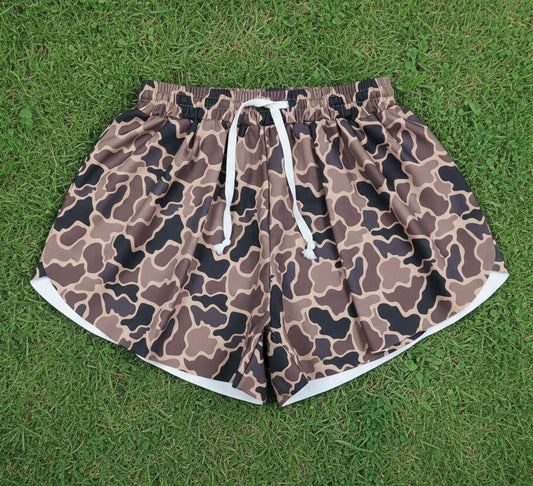 adult clothing women camo athletic shorts