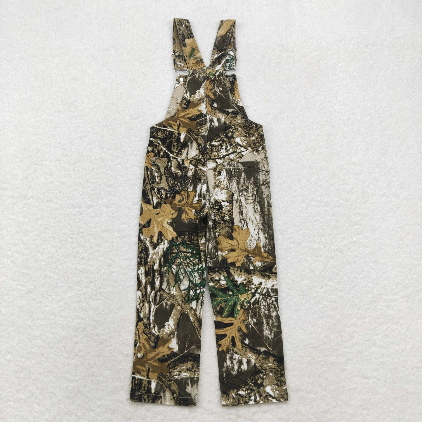 P0533 USA Warehouse Camo Denim Jumpsuit