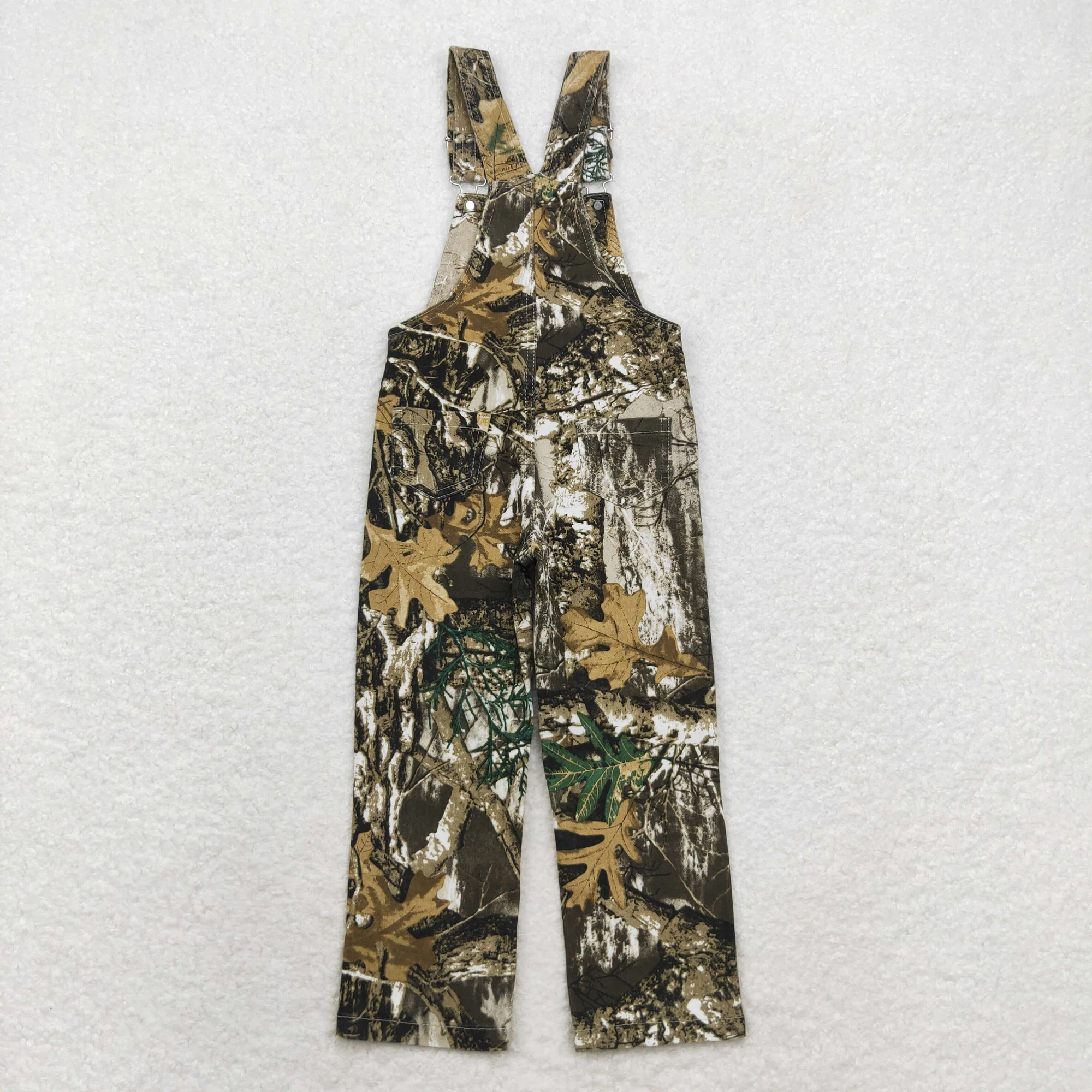 P0533 USA Warehouse Camo Denim Jumpsuit