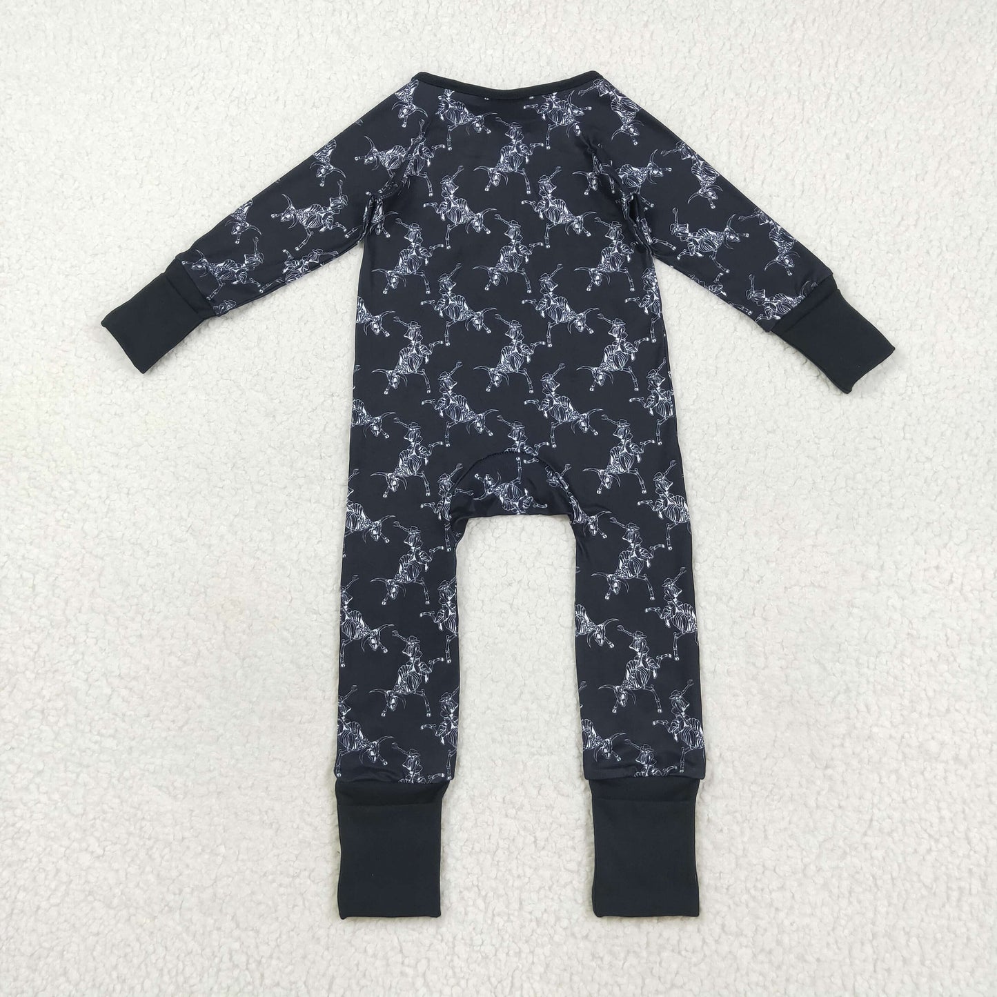 black bone rodeo boy zip sleeper