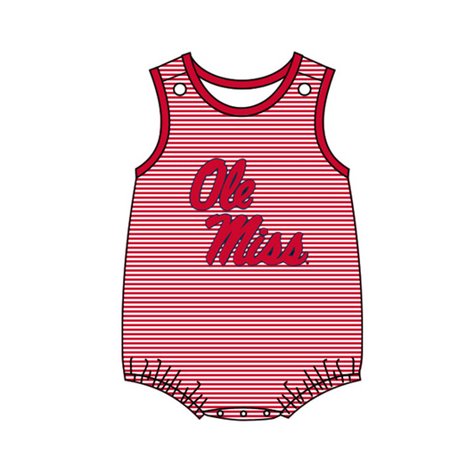 Custom order Ole miss football team baby boy bubble