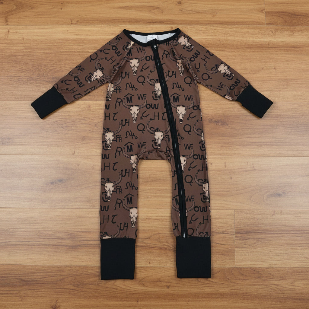 cattle cows zipper sleeper