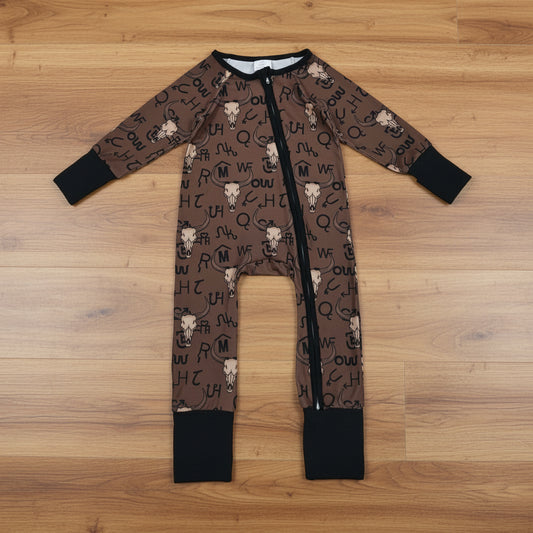 cattle cows zipper sleeper