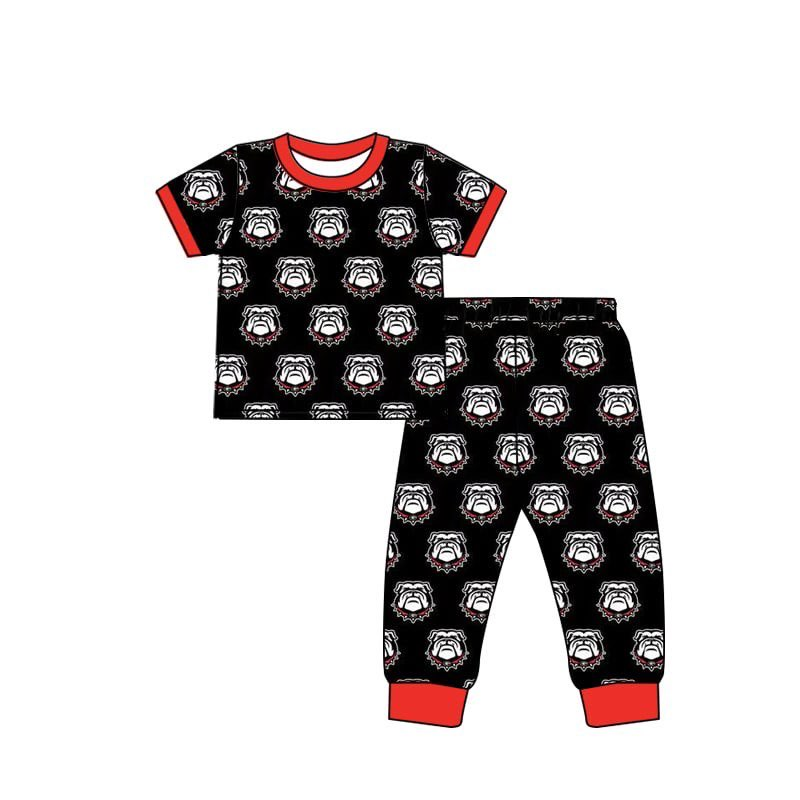 Custom order boy team pajama set bulldog