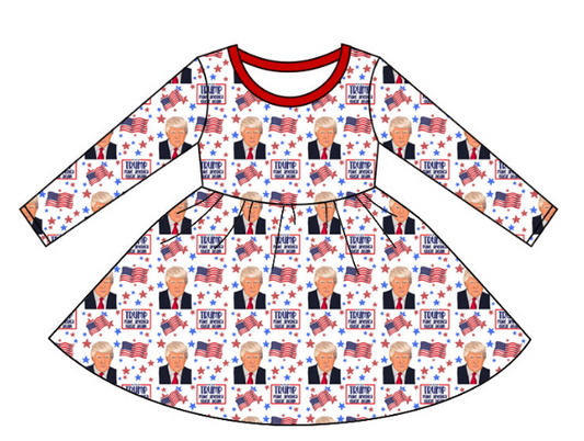 Split-CLOSE 25th Nov trump dress