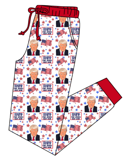 Split-CLOSE 24th Nov Adult trump joggers