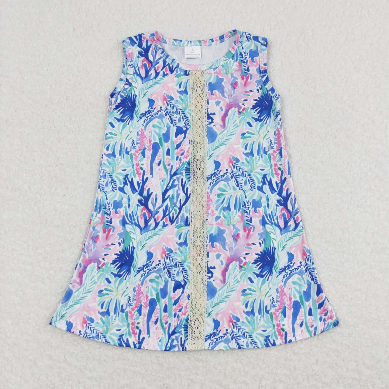 Lilly Seaweed Print Sisters Summer Matching Clothes