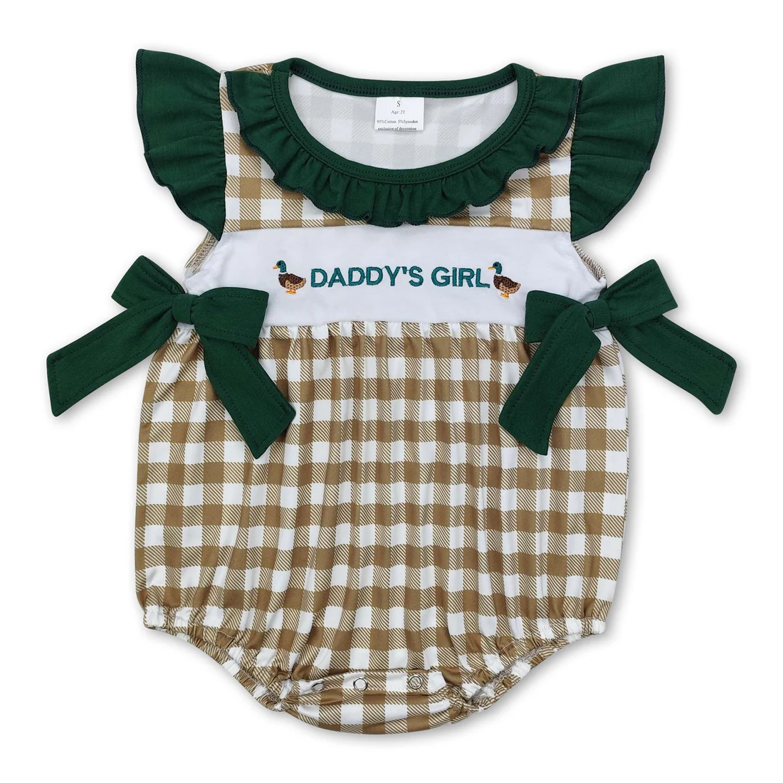 Daddy's Girl/Boy Embroidery Kids Sibling Clothes