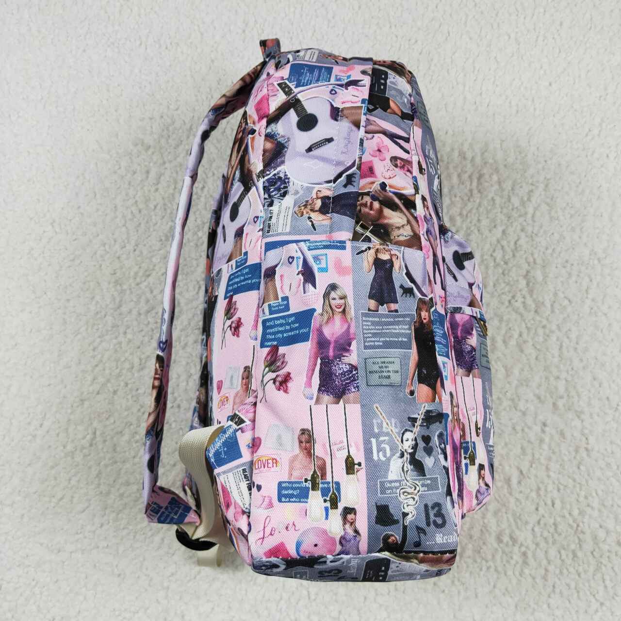taylor swift print kids backpack