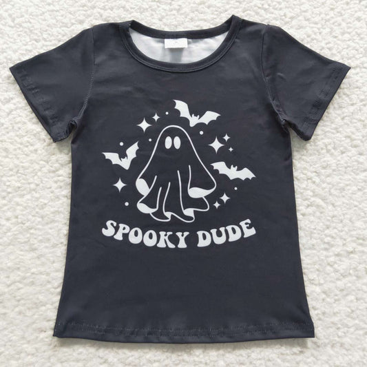 spooky dude boys Hallooween shirt