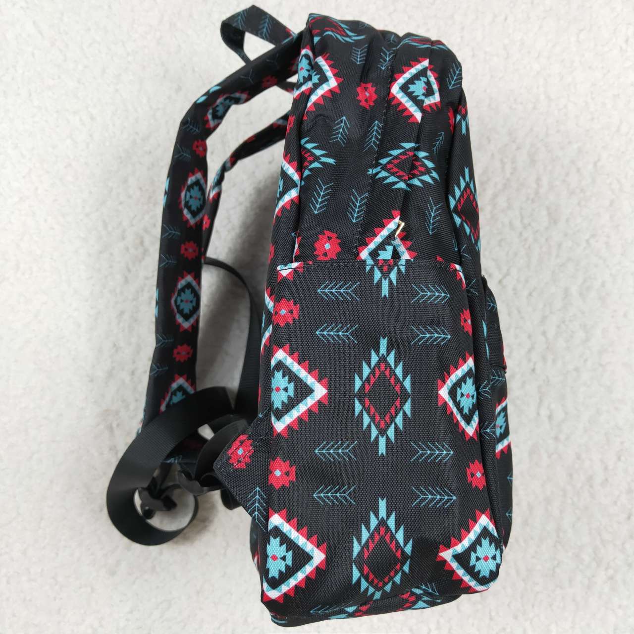 Geometric figure print child bag backpack