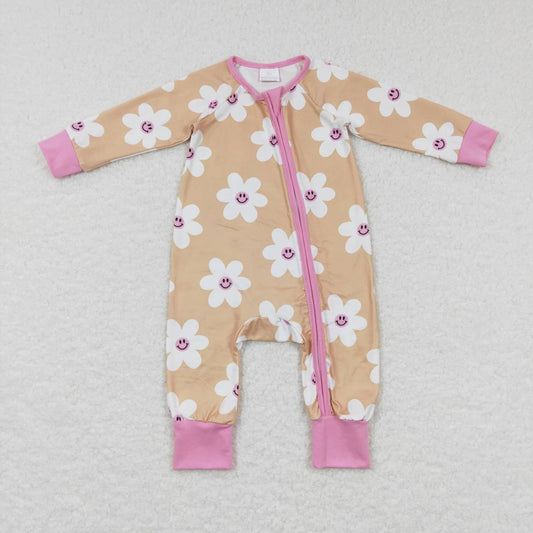 smiley sunflower zip sleeper