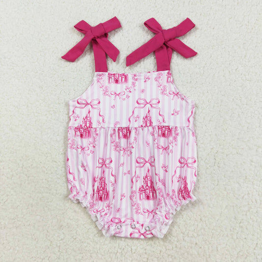 pink castle strap bubble