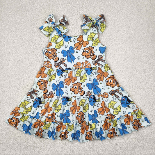 clownfish strap dress