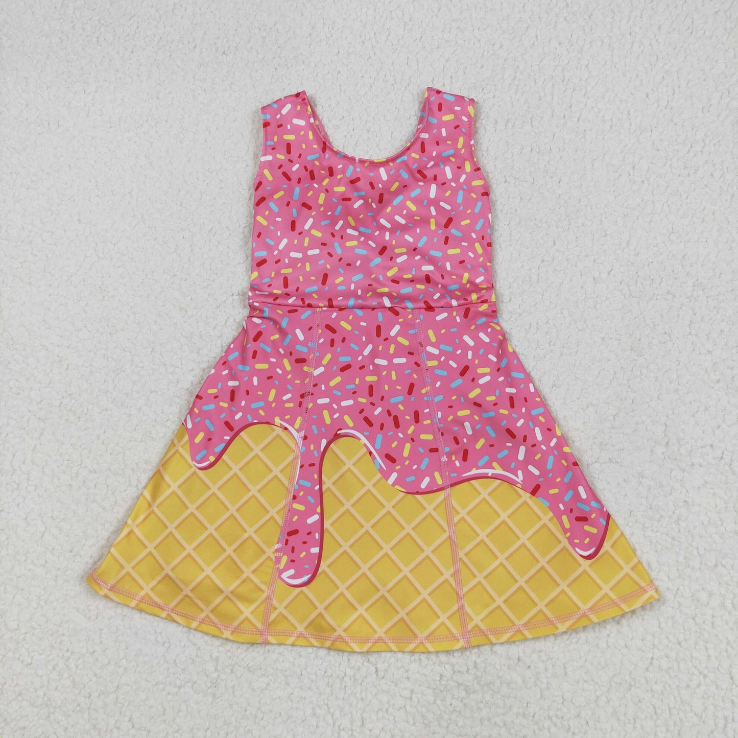 ice cream sprinkle athletic dress