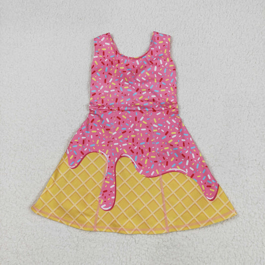 ice cream sprinkle athletic dress