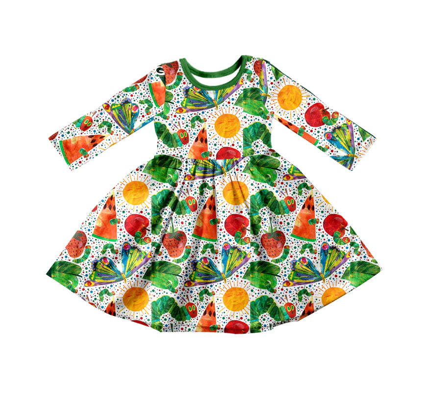 pre order  baby girl hungry caterpillar dress