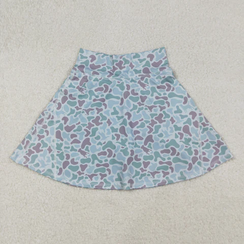 camo tennis yoga adult skort skirt