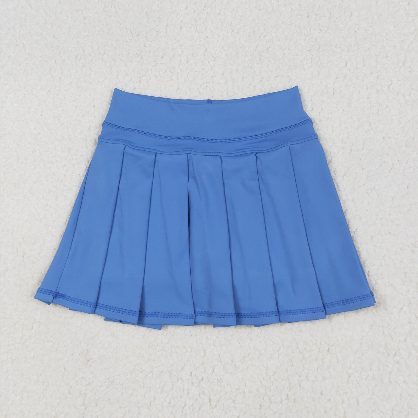 Girl Pleated Cheer Skirts Cheerleader Skirt Blue