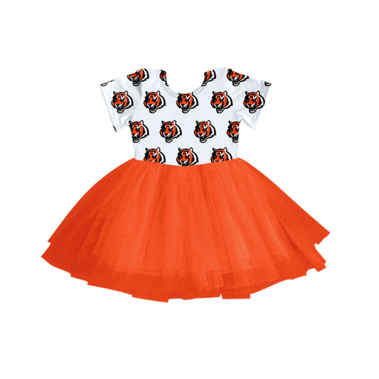 Split-CLOSE 8th Aug short sleeve team tutu dress