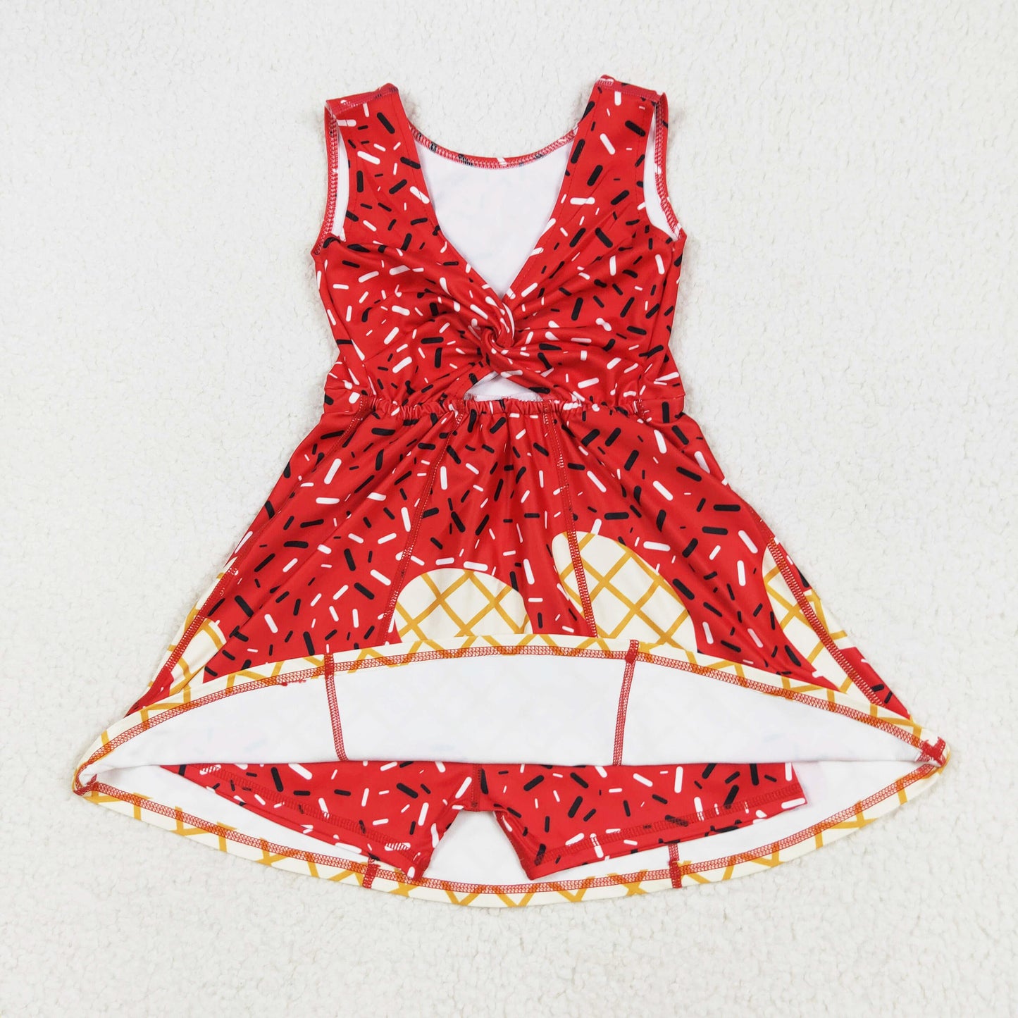 ice cream sprinkle athletic dress