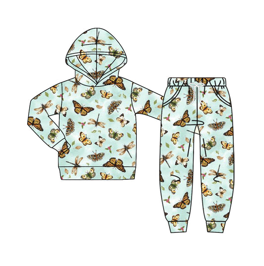 TAT 6-7 weeks MOQ 5 Butterfly Hoodie Set