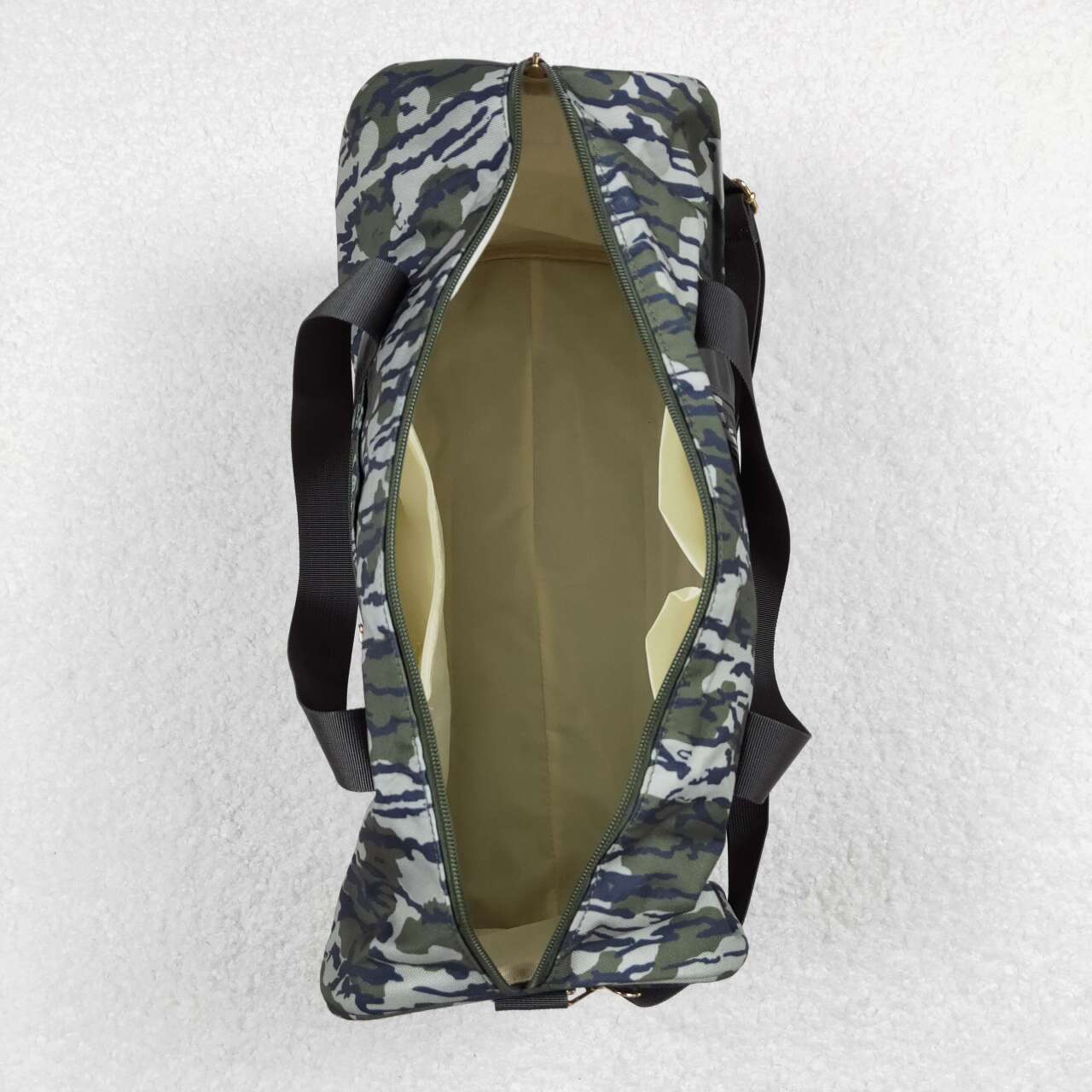camo duffel & gym bags