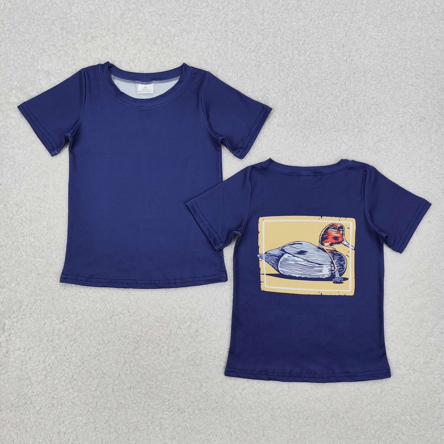 duck print baby boys t shirt