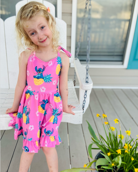 suspender lilo twirl dress