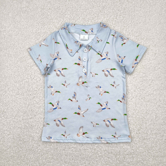 mallard polo t-shirt boys top
