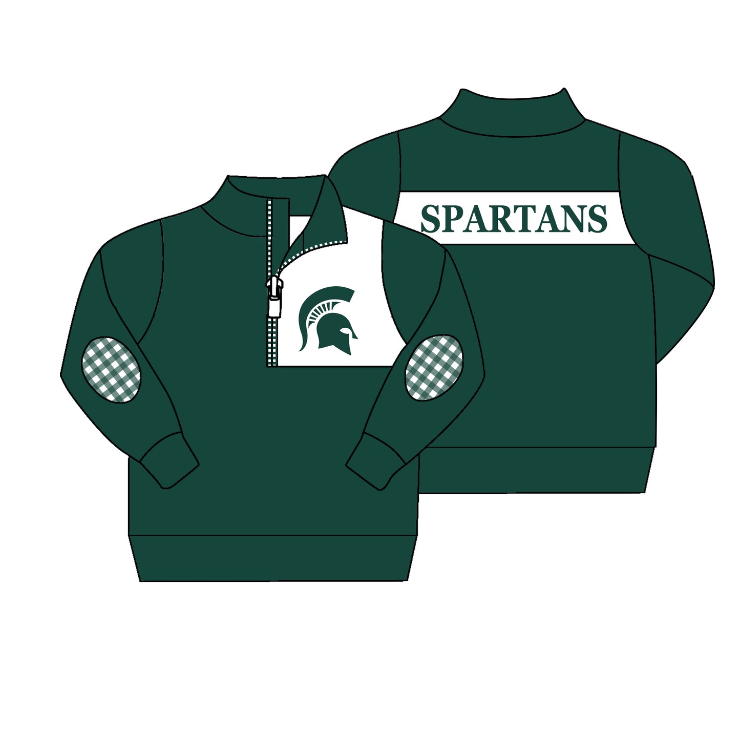 Split-CLOSE 27th Aug team pullover boy spartans