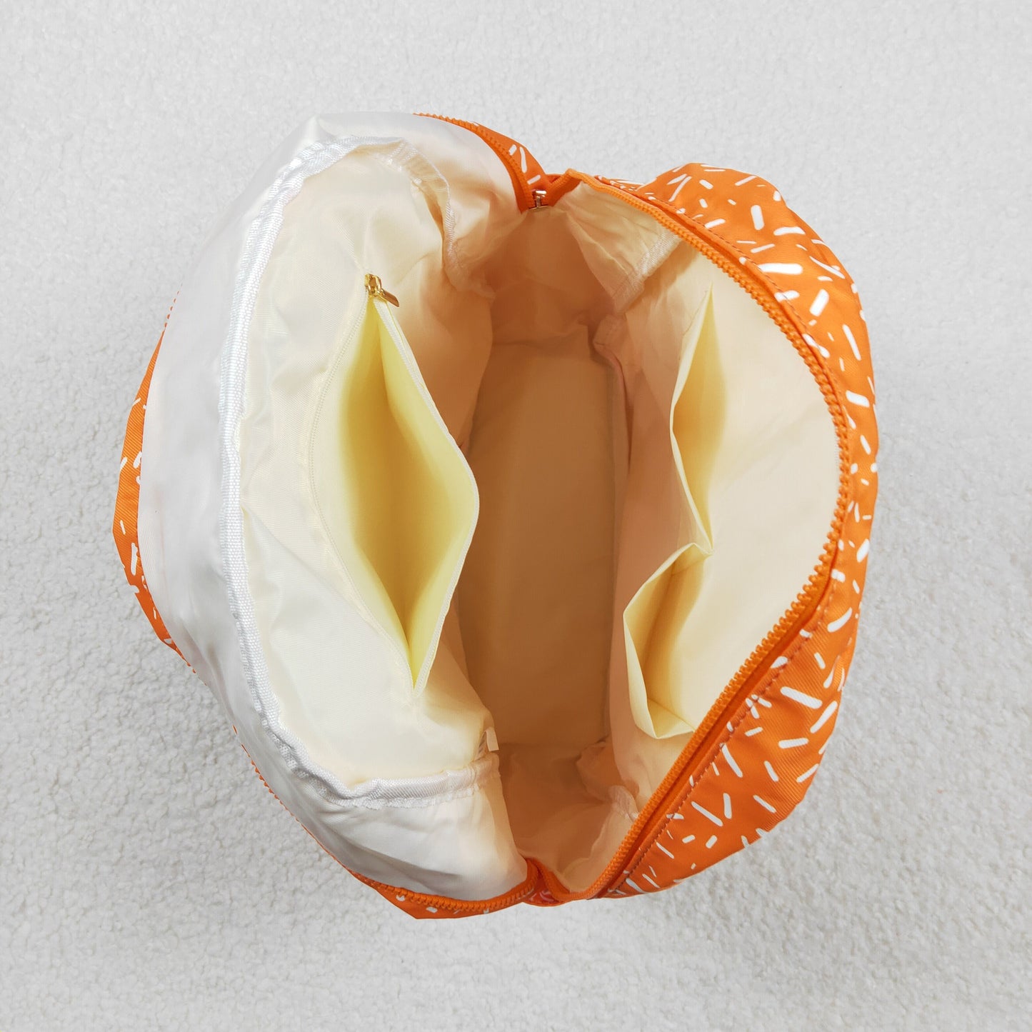 orange ice cream backpack children bags