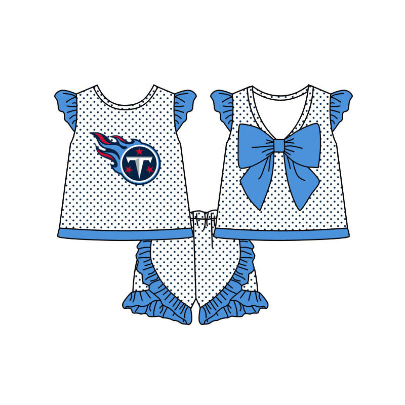 TAT 6weeks MOQ 5 girl team shorts set Libby