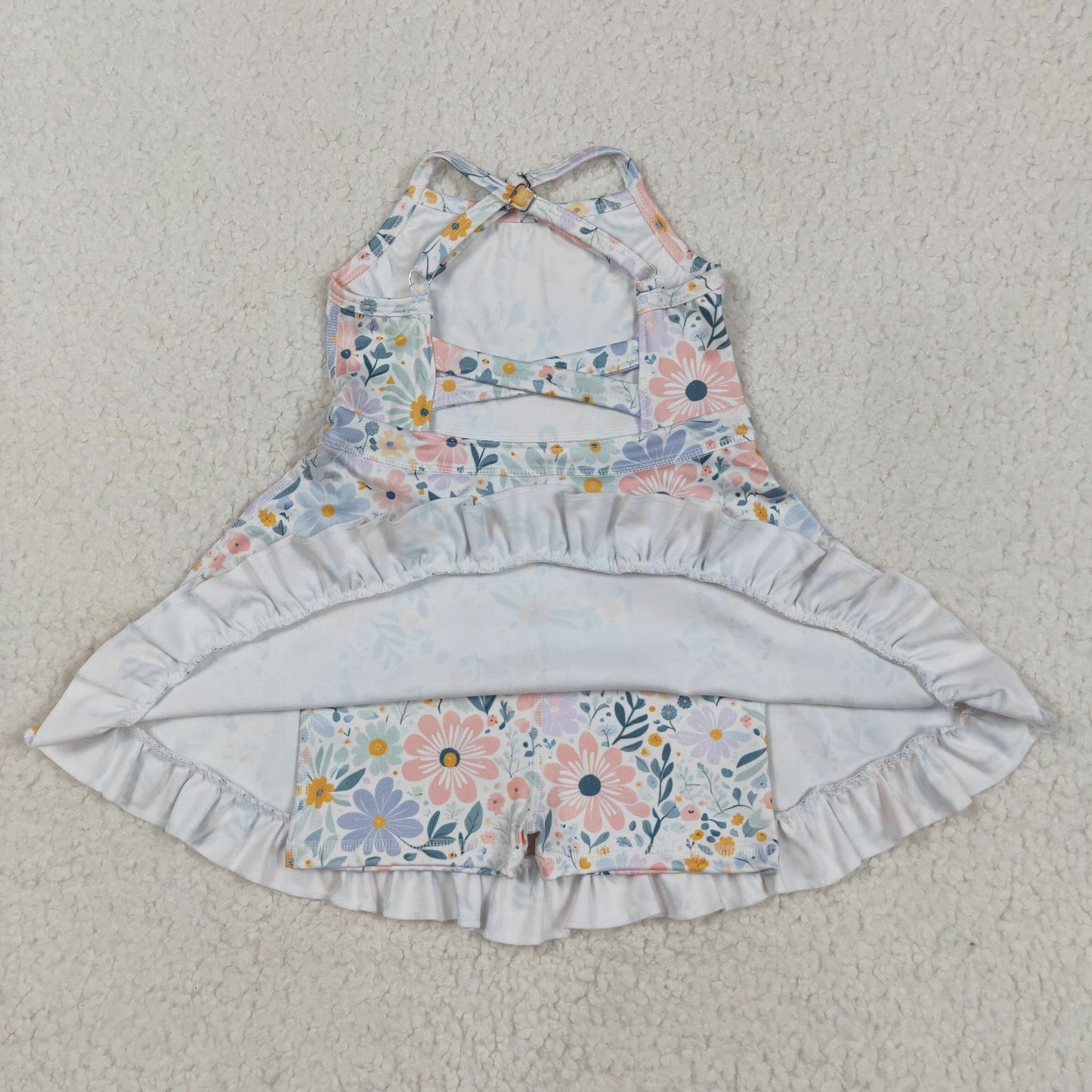 strap floral athletic dress
