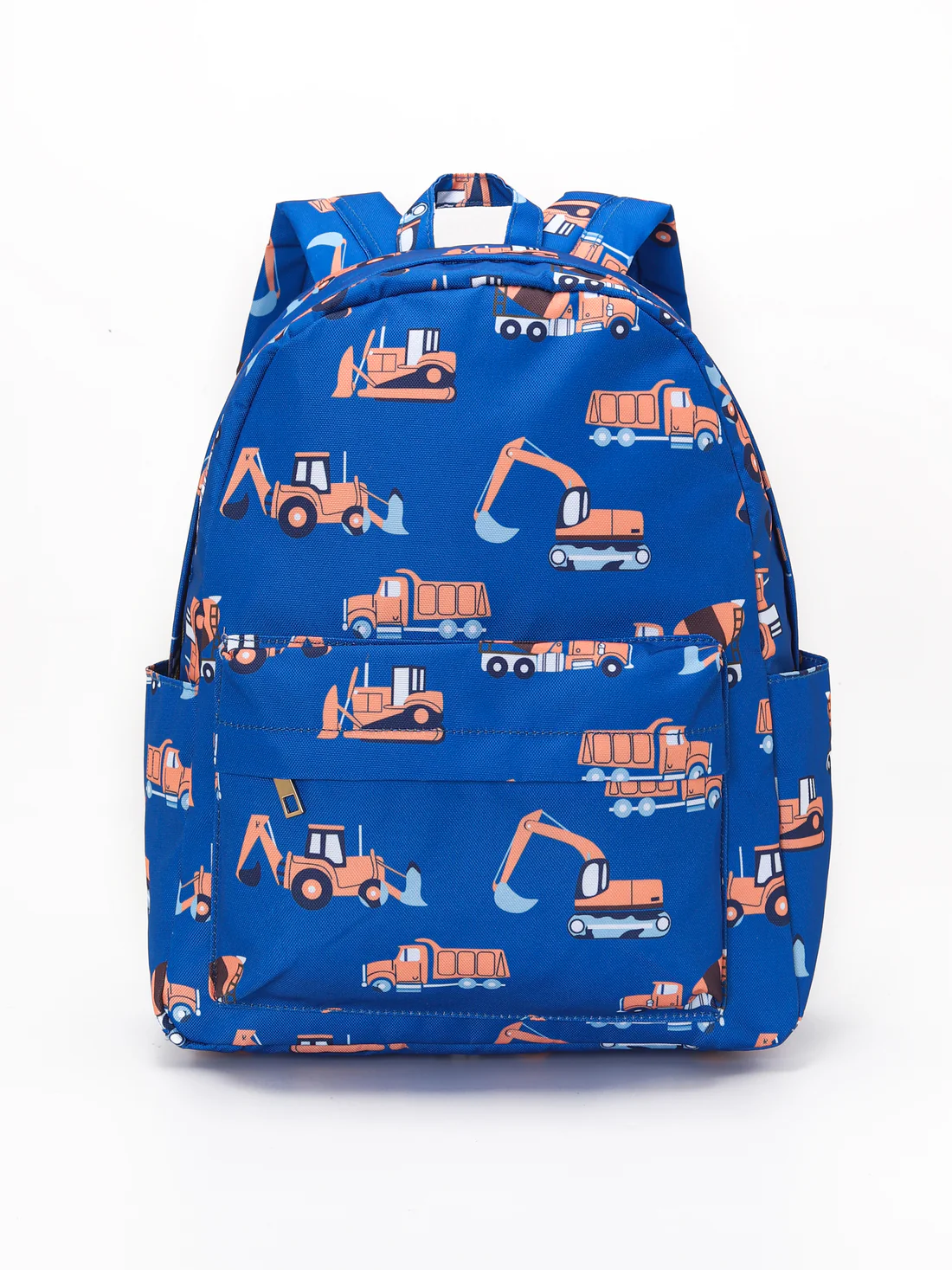 construction truck print bag child backpack