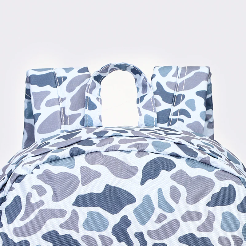 gray camo backpack children bags