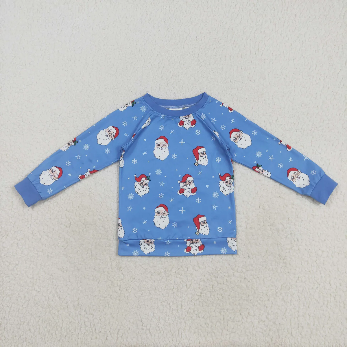 Santa Pullover Kids Christmas Sibling Clothes