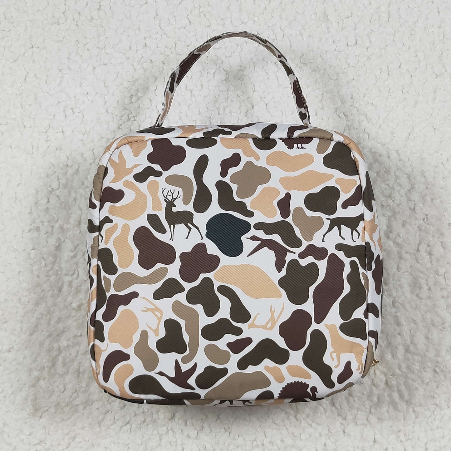 hunting camo lunch box