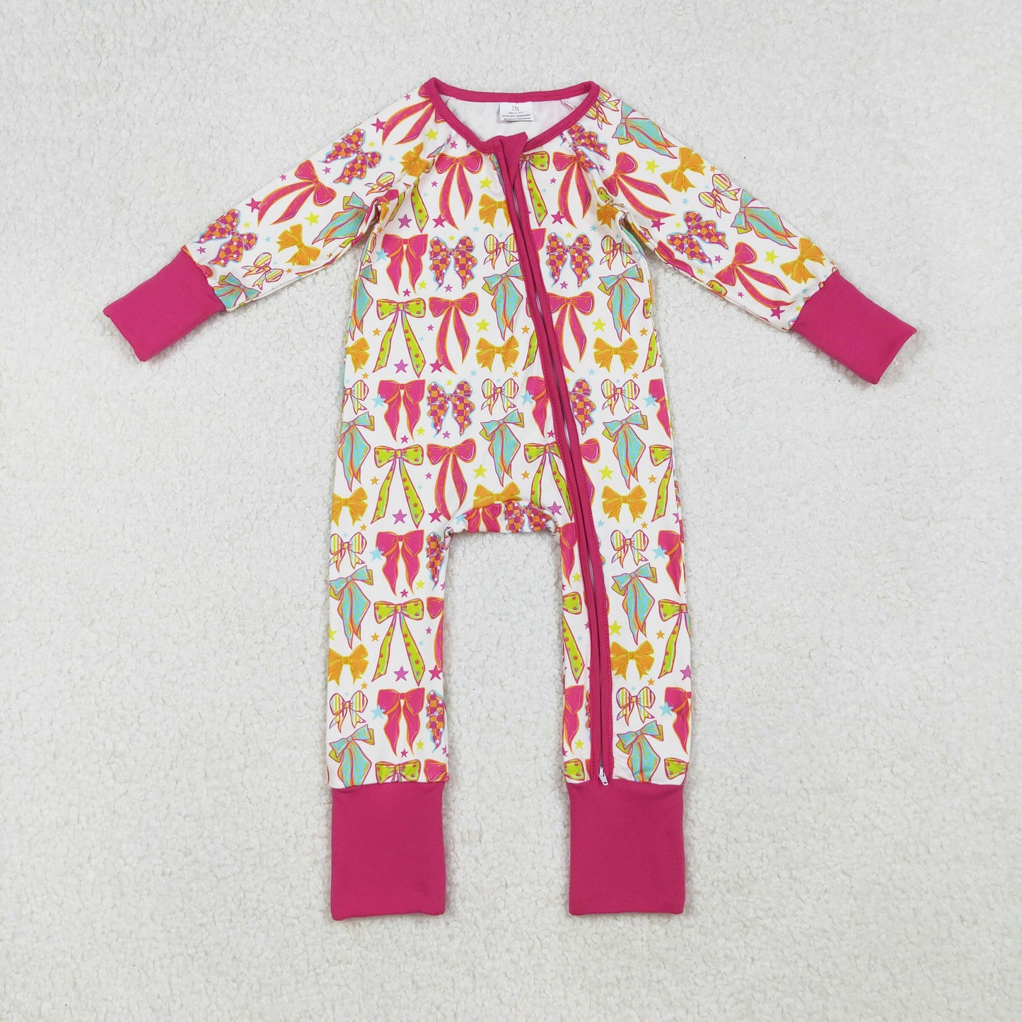 cow coquette zipper sleeper