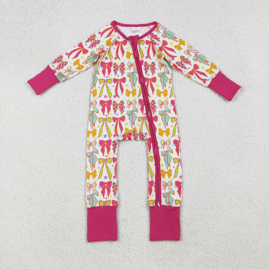 cow coquette zipper sleeper