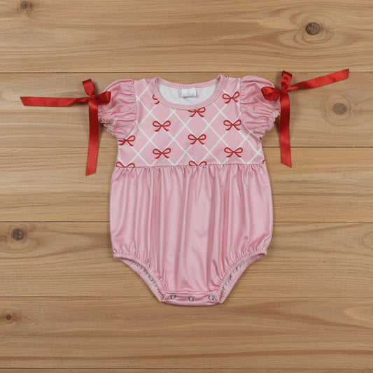 coquette print pink bubble