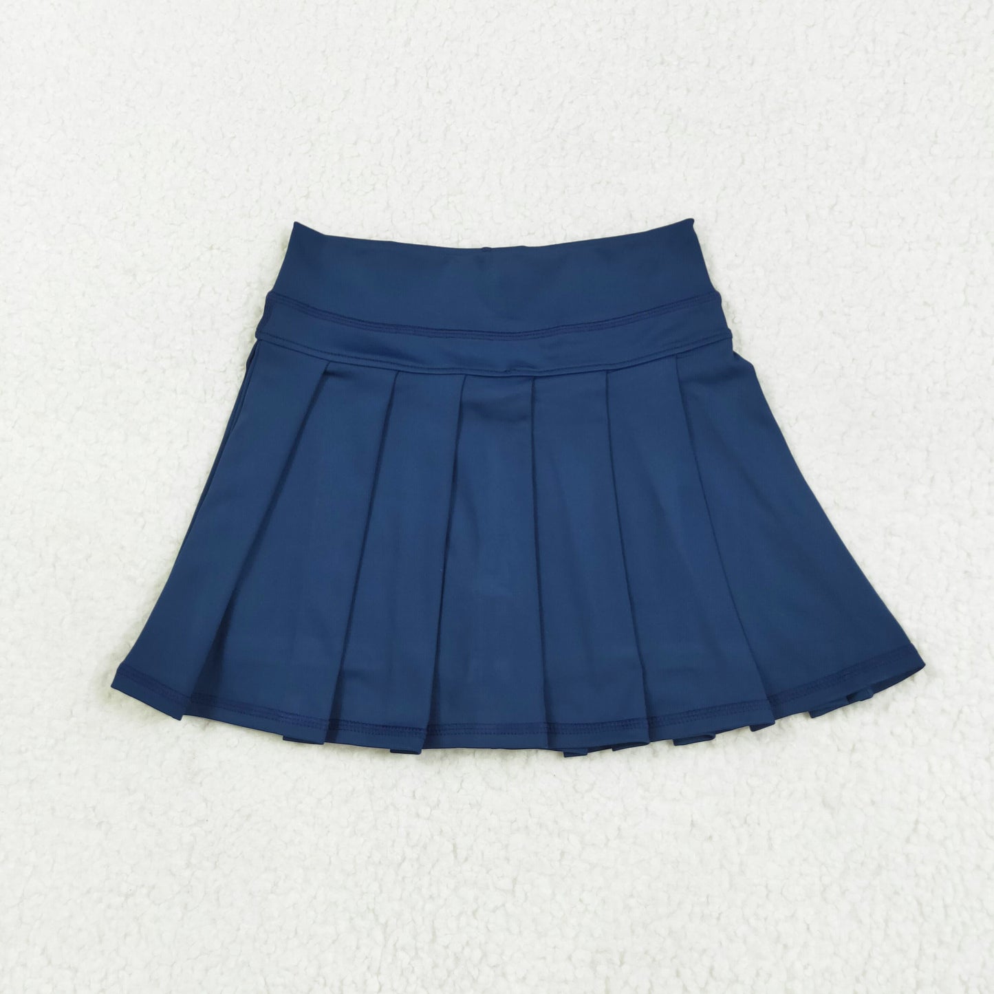 Girl Pleated Cheer Skirts Cheerleader Skirt Navy Blue